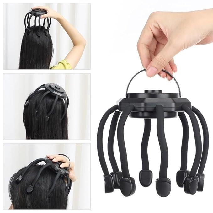 Electric Octopus Head Massager And Scalp Massagers