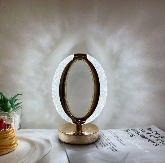 Smart Touch Crystal Table Desk Lamp