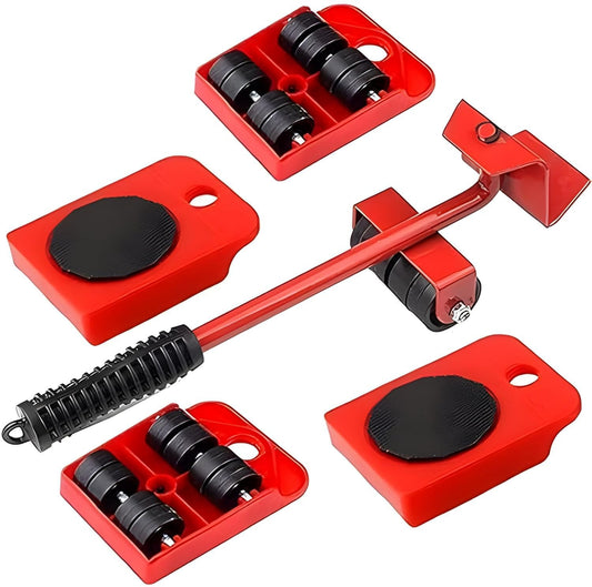 Furniture Lifter Mover Tool Set - 4pcs Slides Kit, Max 150KG Load - Easily Redesign Living Spaces with Lifter Heavy Furniture for Sofa, Bed, and More