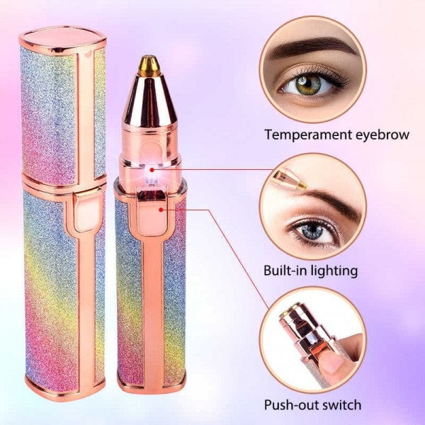 2 in 1 Electric Rechargeable Eyebrow