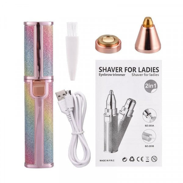 2 in 1 Electric Rechargeable Eyebrow