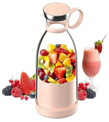 Mini Fruit Juicer Blender- Perfect for On-the-Go! | Protein Shakes and Smoothies | Portable Juicer Blender