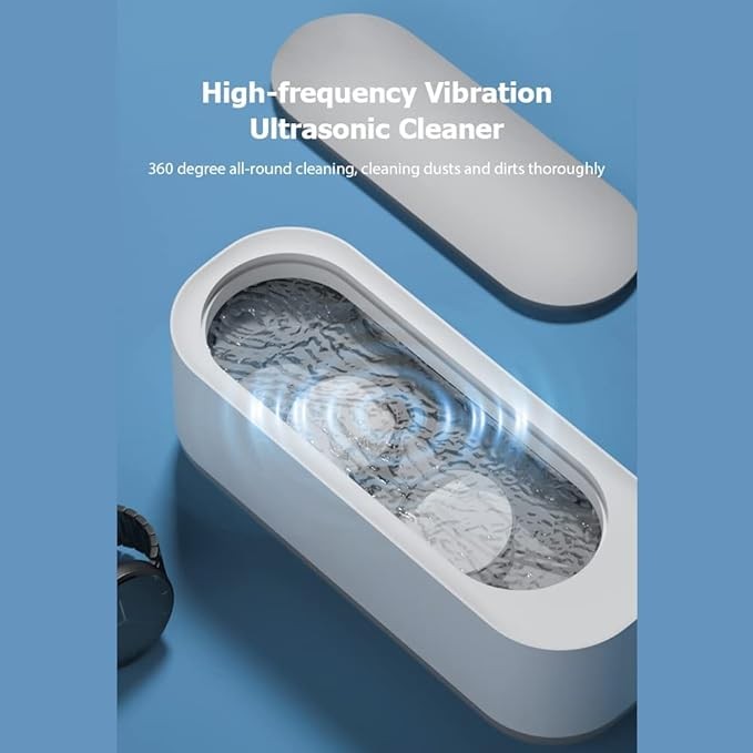 ULTRASONIC VIBRATION EYEGLASS CLEANER