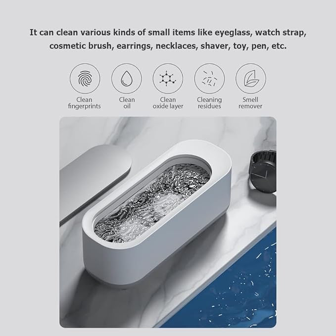 ULTRASONIC VIBRATION EYEGLASS CLEANER