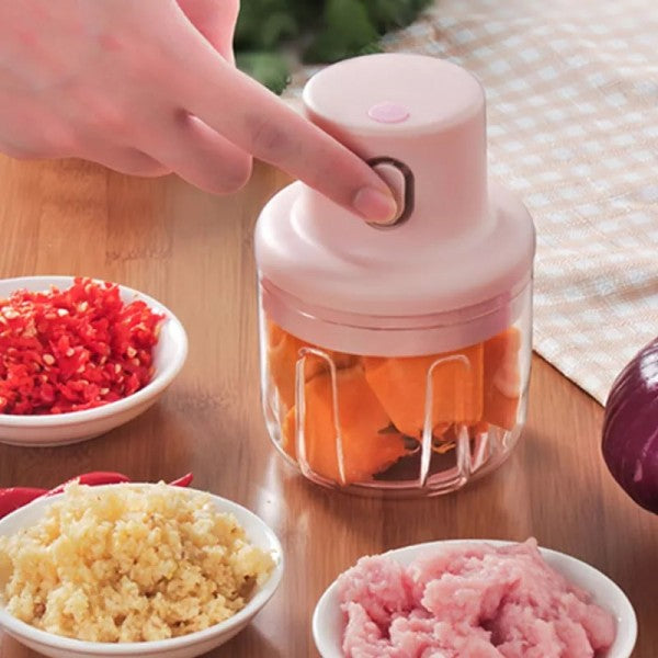 Portable Electric Vegetable Chopper