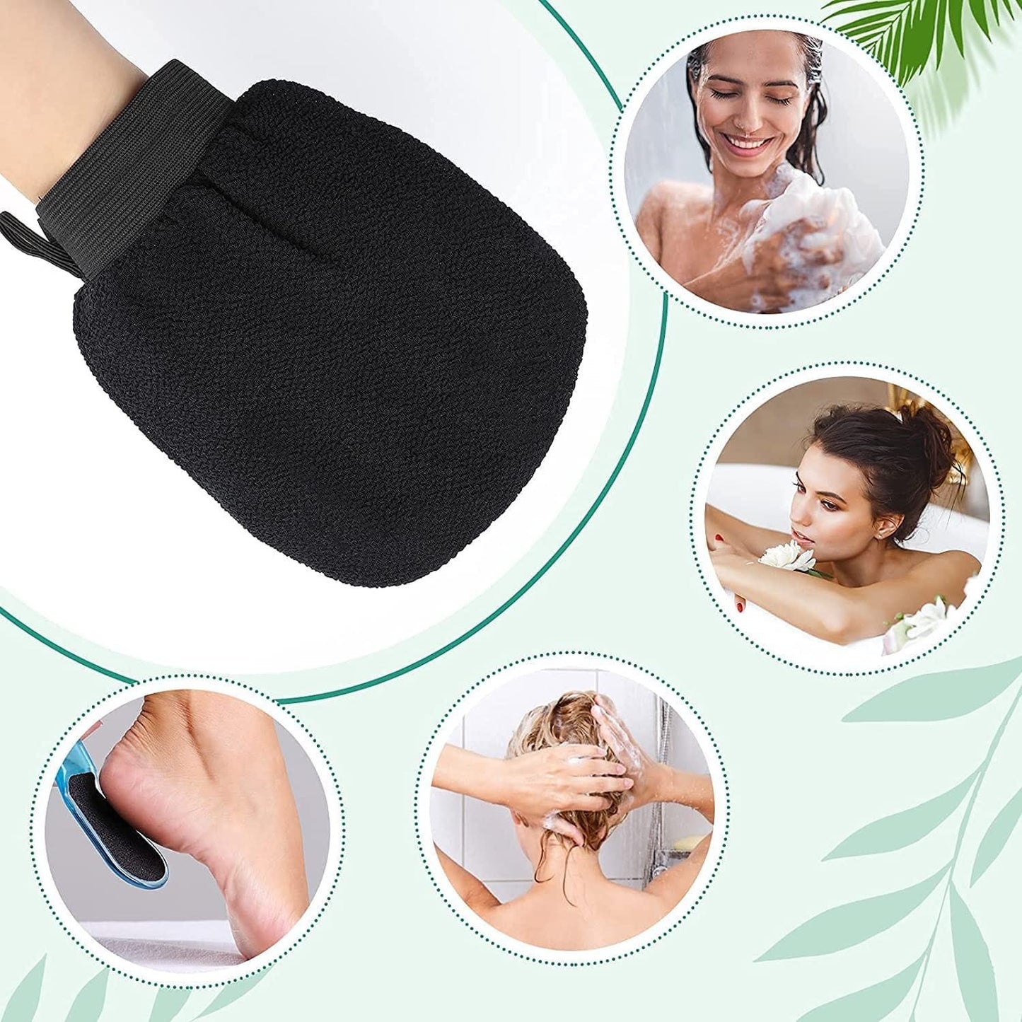 Exfoliating Glove For Dead Skin Remover Deep Cleaning