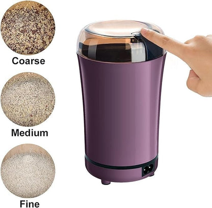 Grinder Coffee Powder Machine, Stainless Steel Blade Grinding Machine, Small Kitchen Multigrain Processor