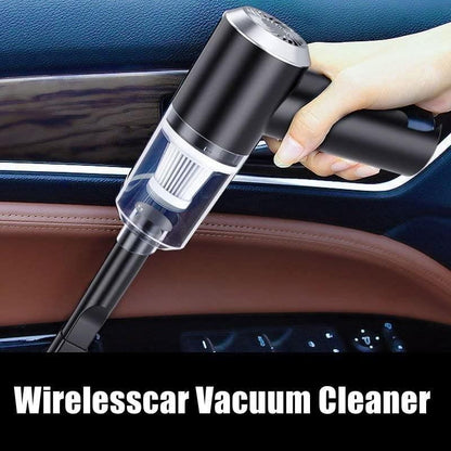2 in 1 Car Vacuum Cleaner 120W High-Power | Handheld Wireless Vacuum Cleaner | Home Car Dual-use | Portable USB Rechargeable Air Duster