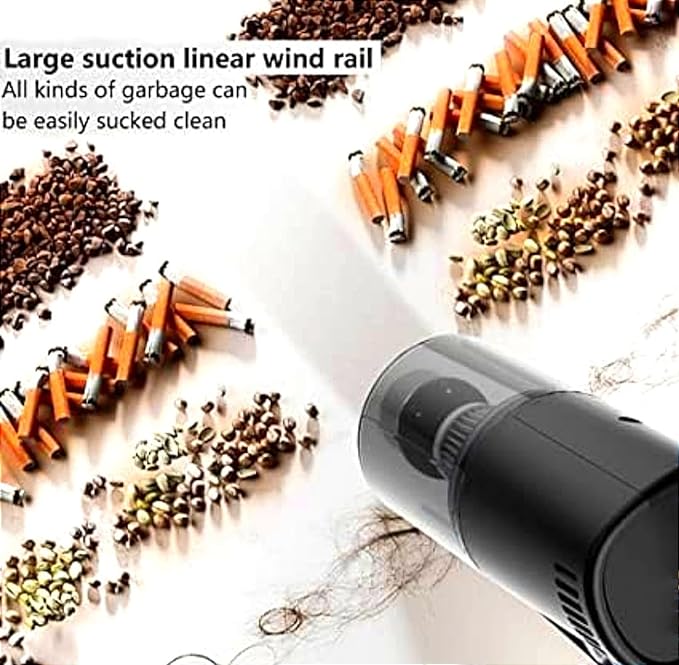 2 in 1 Car Vacuum Cleaner 120W High-Power | Handheld Wireless Vacuum Cleaner | Home Car Dual-use | Portable USB Rechargeable Air Duster