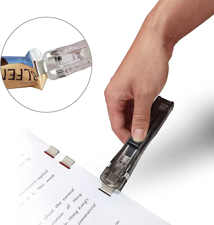 Portable Handheld Paper Clam Clip | Reusable